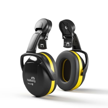 Hørselvern Secure 2 hjelmfeste HELLBERG 90-110db