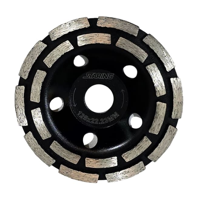 Slipekopp diamant 125mm Universal