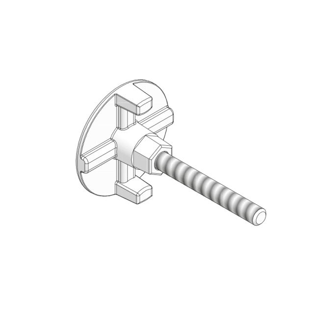 Forankringsplate  15/17  (til kab/ klk)