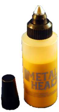 Merkepenn allværs, gul, metalhead  (eske á 12 stk)