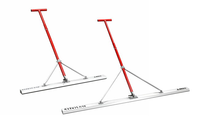 Flytavretter Alu Screed 2,5m m/adapter og teleskopskaft