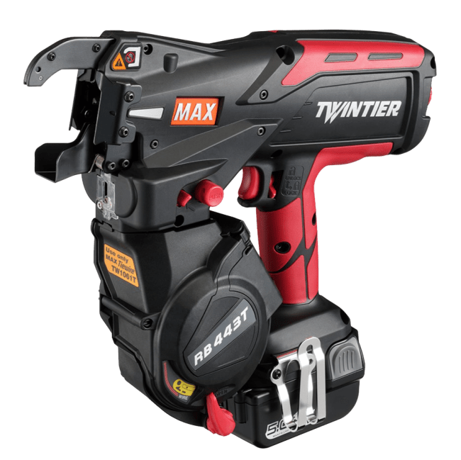 MAX jernbindemaskin RB443T m/2 batt