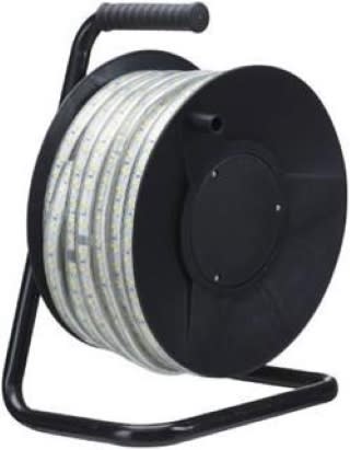 Led-lyslist på trommell slim 25m