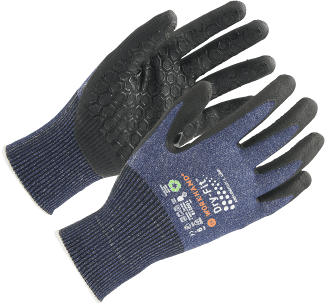 Hanske Dry-Fit/cut D GRIP str.12