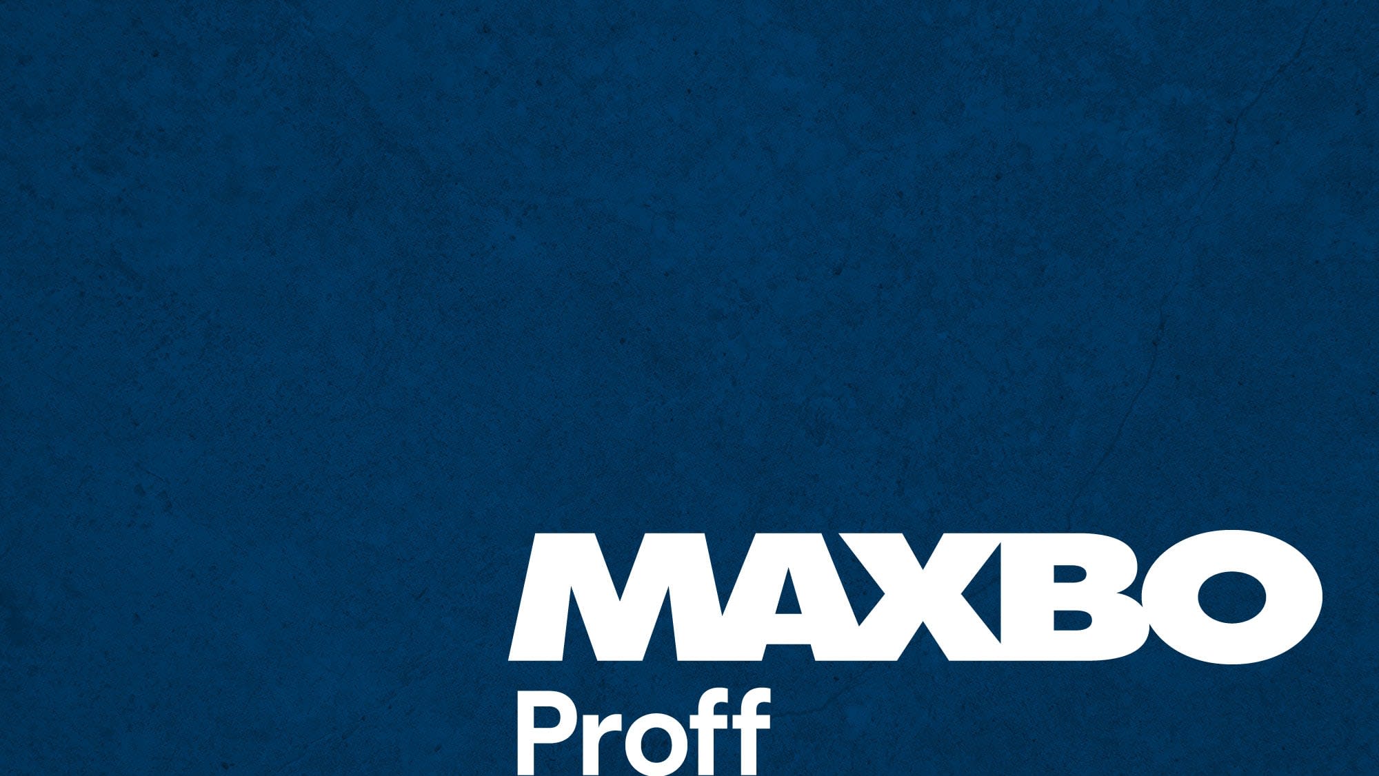 Maxbo Proff er vår samarbeidspartner!