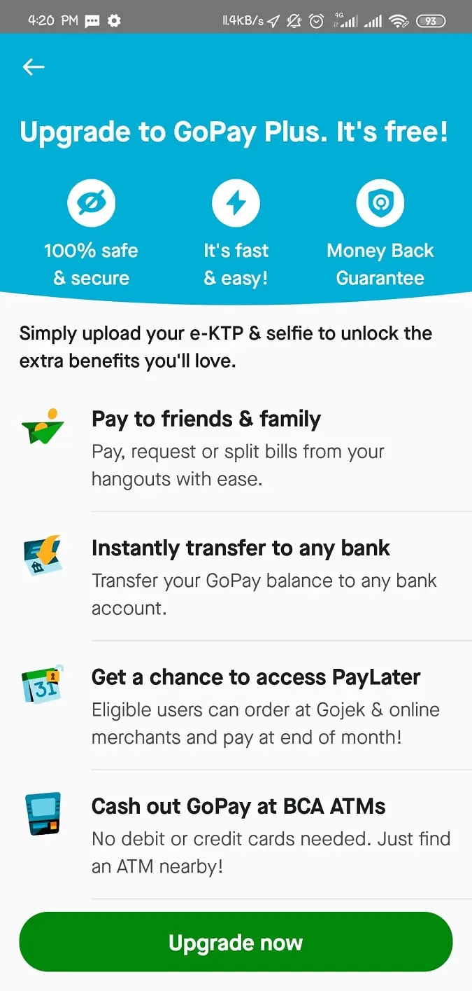 Cara Daftar GoPay dan Upgrade ke GoPay Plus Anti Ribet Terbaru 2021
