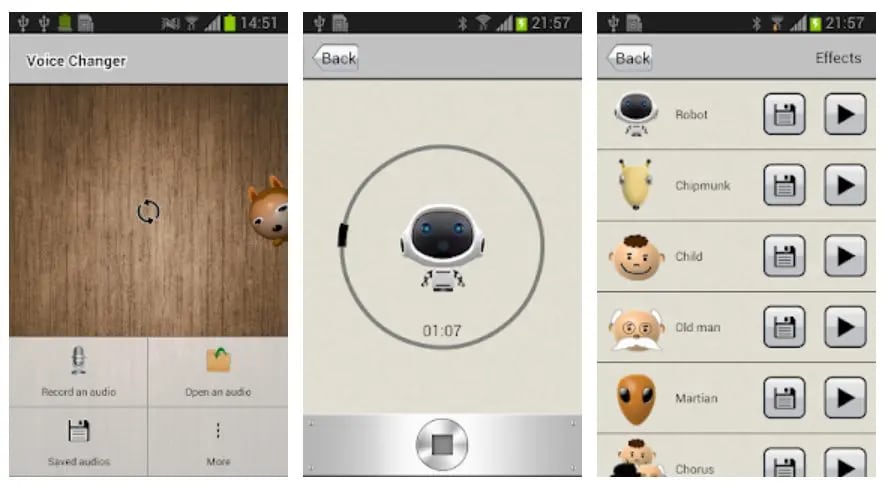 Voice Changer Play Store