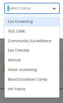 Camp and Patient Selection 