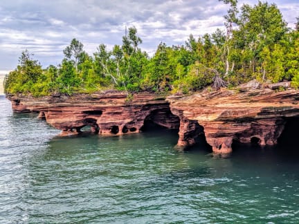 Devils Island Sea Caves Devils Island Sea Caves