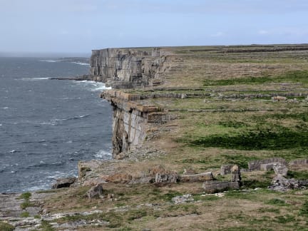 Inis Mor cliffs from Dun Aonghasa Inis Mor cliffs from Dun Aonghasa
