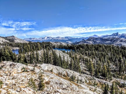 May Lake from Mount Hoffmann Trail