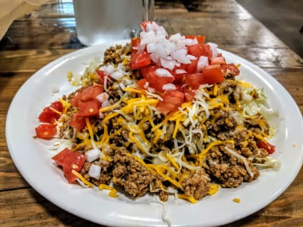 Taco Plate at The Farmhouse Cafe Taco Plate at The Farmhouse Cafe