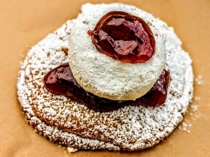 Jelly Donut Cookie, Honeybear Bake Shop