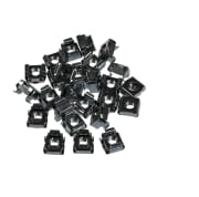 Mutter med klips for 19" stativ