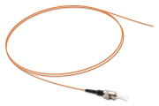 Pigtail MM, ST/PC, 62,5/125 simpl.0,9mm. 1m
