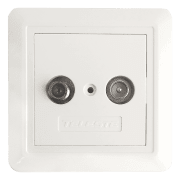 4SOT-204B/L08 TV data outlet 8dB 1,8GHz