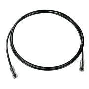 Quadshield minicoax 6,0 m F-F compression