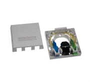 3M Vegguttak 1xRJ45+ SC/apc simplex adapter