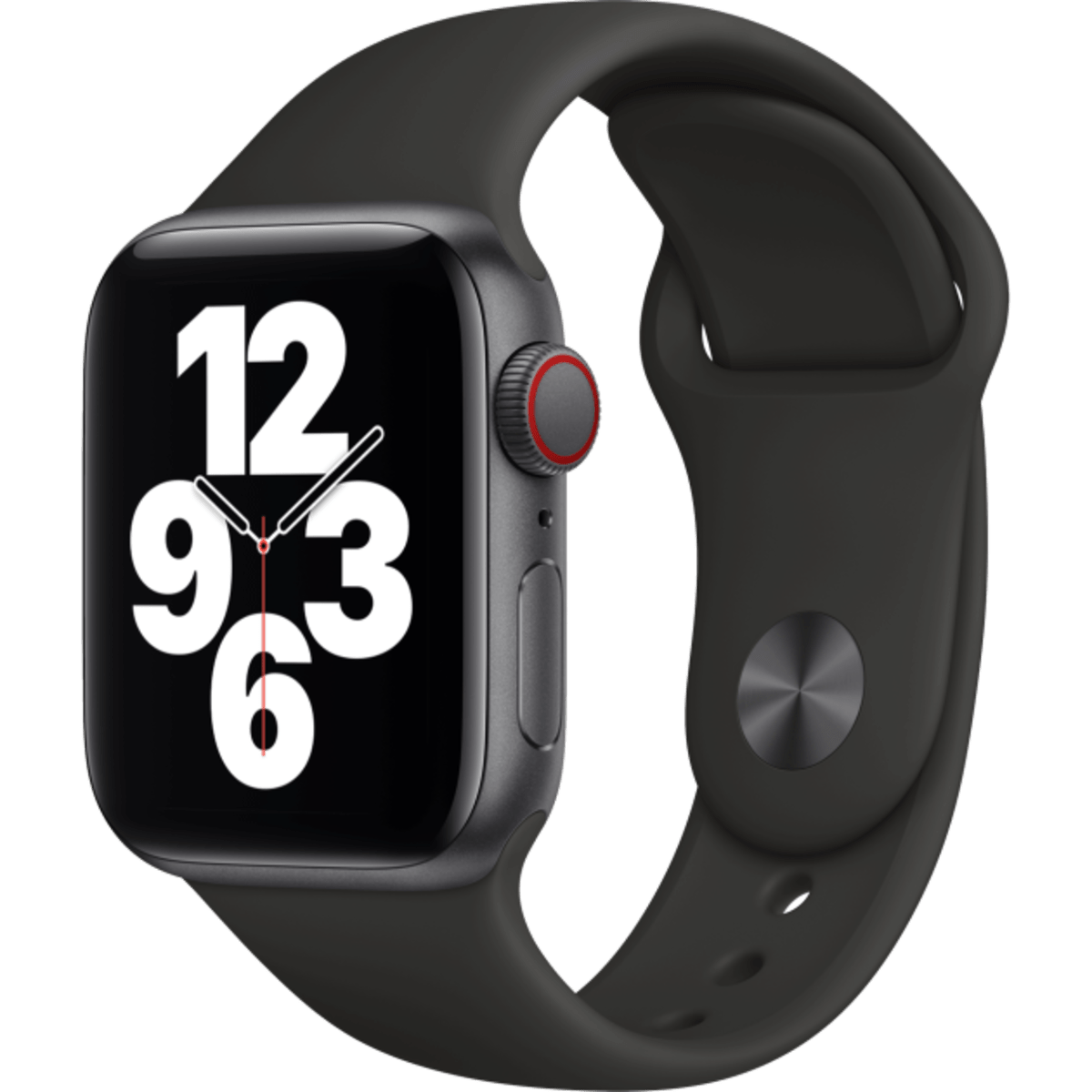 Apple Watch SE GPSモデル 44mmスペースグレイアルミニウム - 携帯電話