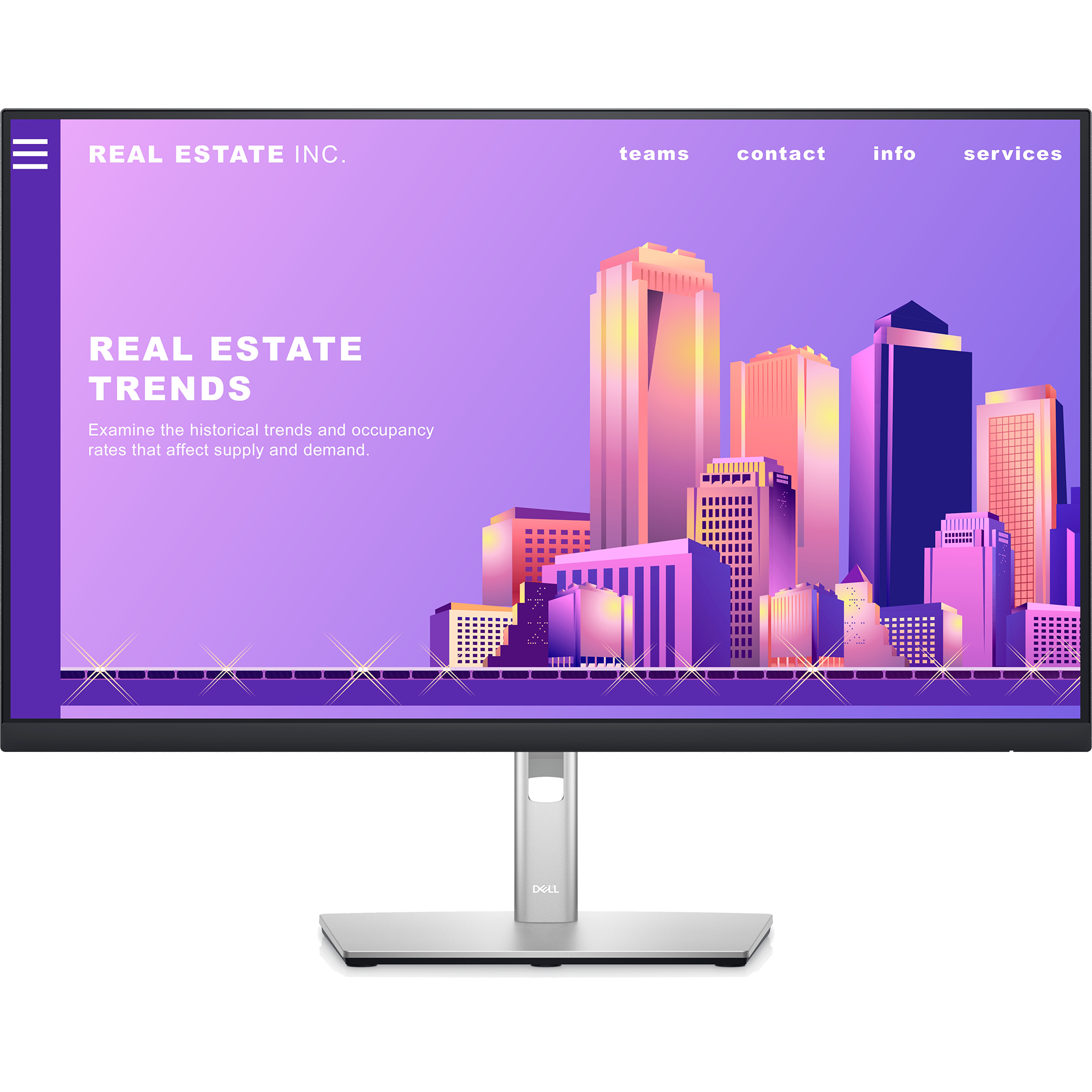 27'' LEDmonitor Dell P2722H