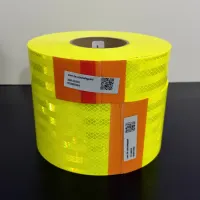cinta reflectiva 3M amarillo limon fluorescente de 2 y 4 pulgadas serie 983-23