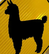 Señal Cuidado animales en via personalizado con lámina tipo IV 3M