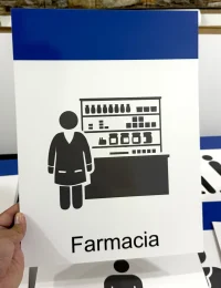Señales informativas Esalud con base pvc celtex 5mm