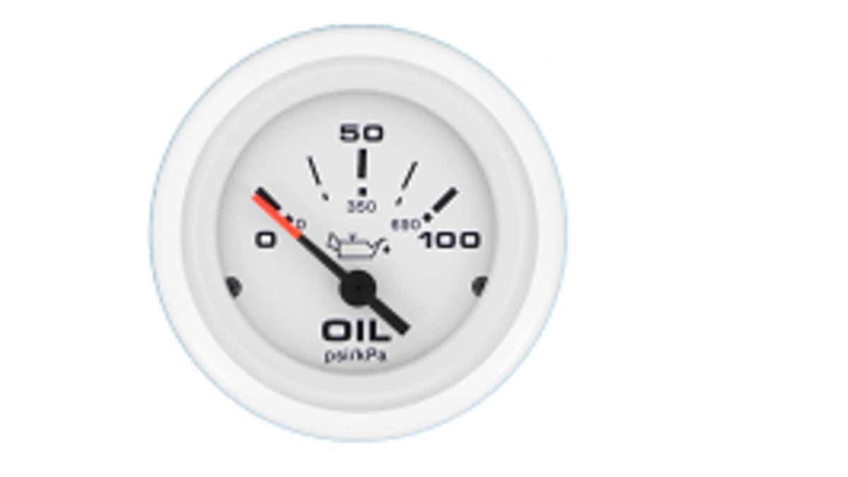 Pressure gauge - Outlet