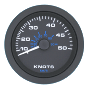 Speedometer, 50Knop/90km/h, u/giver, Veethree Premier Pro 3"