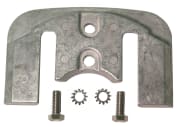 Kavitasjonsplate anode med bolt (821630), Alu , 821630T1