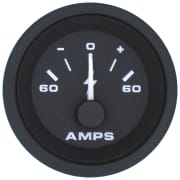 Ampermeter, -60-0-+60, Veethree Premier Pro 2"