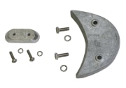 Johnson/Evinrude 90-225 Hk komplett anode sett, Alu