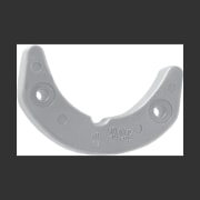 OMC "small horseshoe" anode, Alu 392462, CM392462A