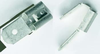 Flatstift, Nylonisolert, Marine Kvalitet, 1-2mm² - 3stk