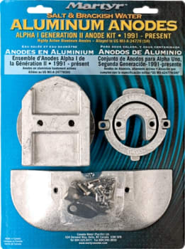 Mercruiser Alpha 1 Gen 2 anodesett