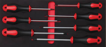 Skrutrekkersett, TORX 7 deler i modul