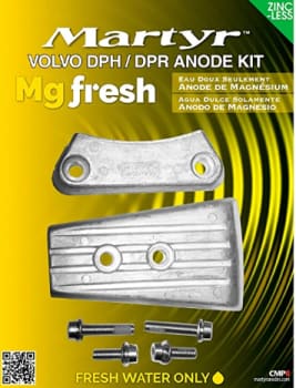 VOLVO PENTA Anodesett (DPH / DPR ) Magnesium