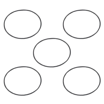 O-Ring, erst: Johnson/Evinru/OMC 321163, Volvo 3852166 -5stk