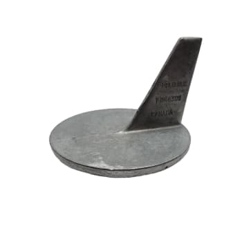 Trim finne til mercruiser, Alu 46399A1