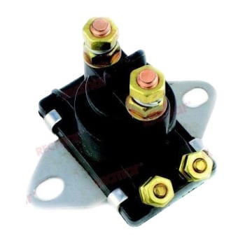 Solenoid, flat brakett, til Mercury/MerCruiser, tilsv: 96054