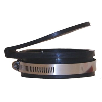 Eksos klaff for 3'' rør