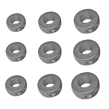 Smal akselanode, tommer, fra 7/8" til 4", Velg variant