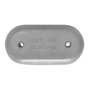 Skrog anode 3,07 kg, Zink, CMMZC406