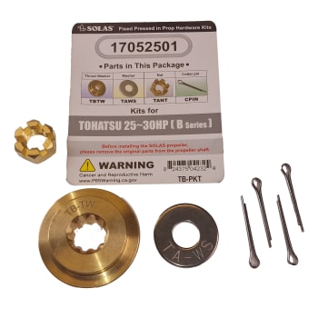 Hardware-sett [B] Tohatsu/Nissan 25-30Hk