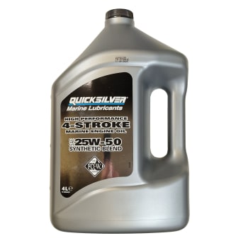 25W-50 Halvsyntetisk Marin Motorolje til Mercury Verado - 4L