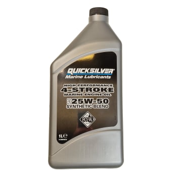25W-50 Halvsyntetisk Marin Motorolje til Mercury Verado - 1L