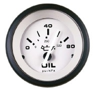 VEETHREE Oljetrykksmåler 0-80 PSI