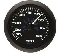 VEETHREE Fartsmåler 0-35 mph m/giver