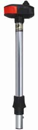 Avtagbar lanternemast. Rød/Grønn 43 cm1421DP3