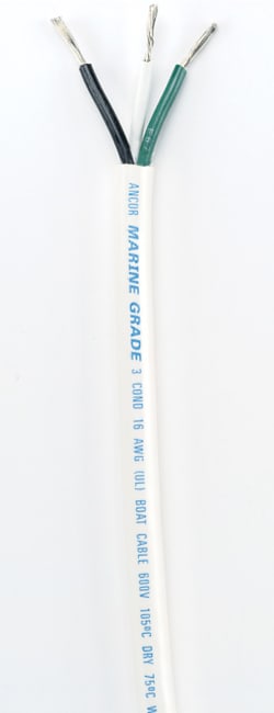 3x 5 mm 3 ledet kabel.